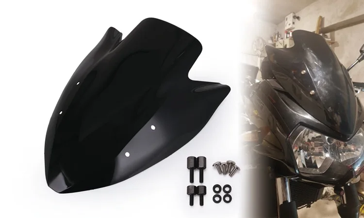 Для Kawasaki Z1000 2003 2004 2005 2006 ветровое стекло экран двойной пузырьковый ветер дефлекторы Z 1000 аксессуары для мотоциклов