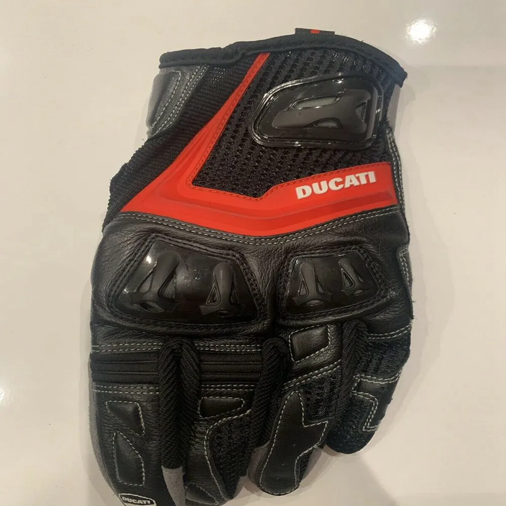 Стиль Ducati C1 перчатки-сенсорный экран мобильного телефона летние дышащие гоночные машины мотоцикл Локомотив перчатки