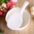 2 шт. кухонные антипригарные рисовые лопасти, рулонные ложки, белая пластиковая ложка для еды C6UE - изображение