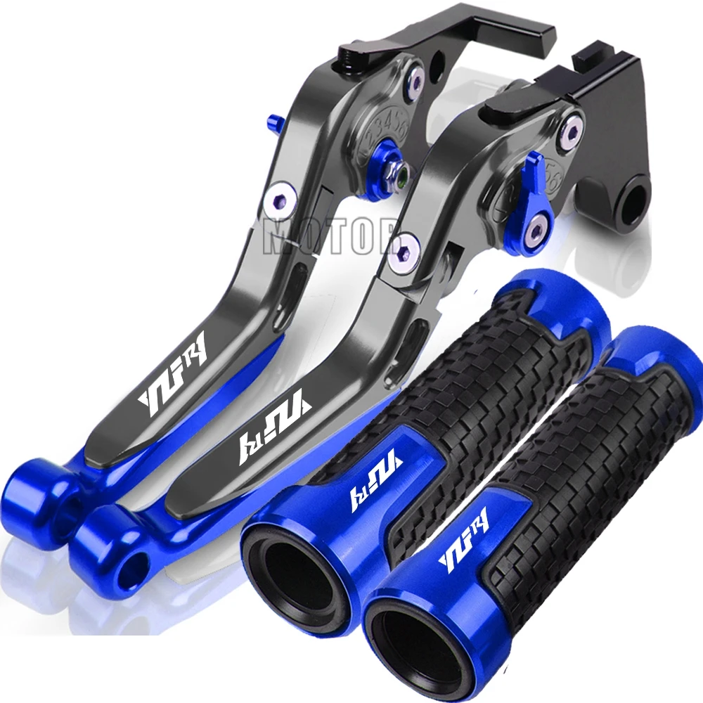 Motorcycle Brake Clutch Levers Handlebar Grips Handles CNC YZFR1 FOR YAHAMA YZF R1 R1M R1S 2015 2016 2017 2018 2019 2020 2021 |