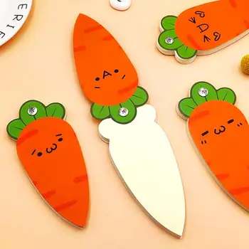

2020 PhD 14.3CM Kawaii Carrot Memo Pad Planner To Do It Notepad Portable Word Notebook Paperlaria School Stationery