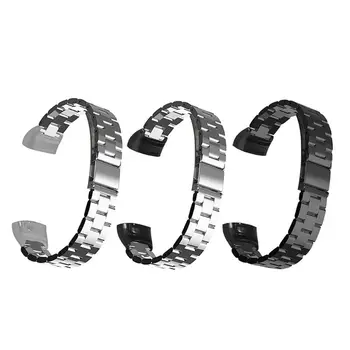 

Quick Release Soild Stainless Steel Wrist Band Watch Strap Bracelet Replacement for Huawei Band 3/3 Pro Smart Watch Accessories