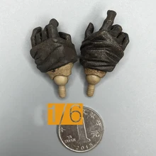 

For Sale 1/6th 3ATOYS Old Dirty Gloved Hand Model With Connector For Usual 12inch Body Action Accessories