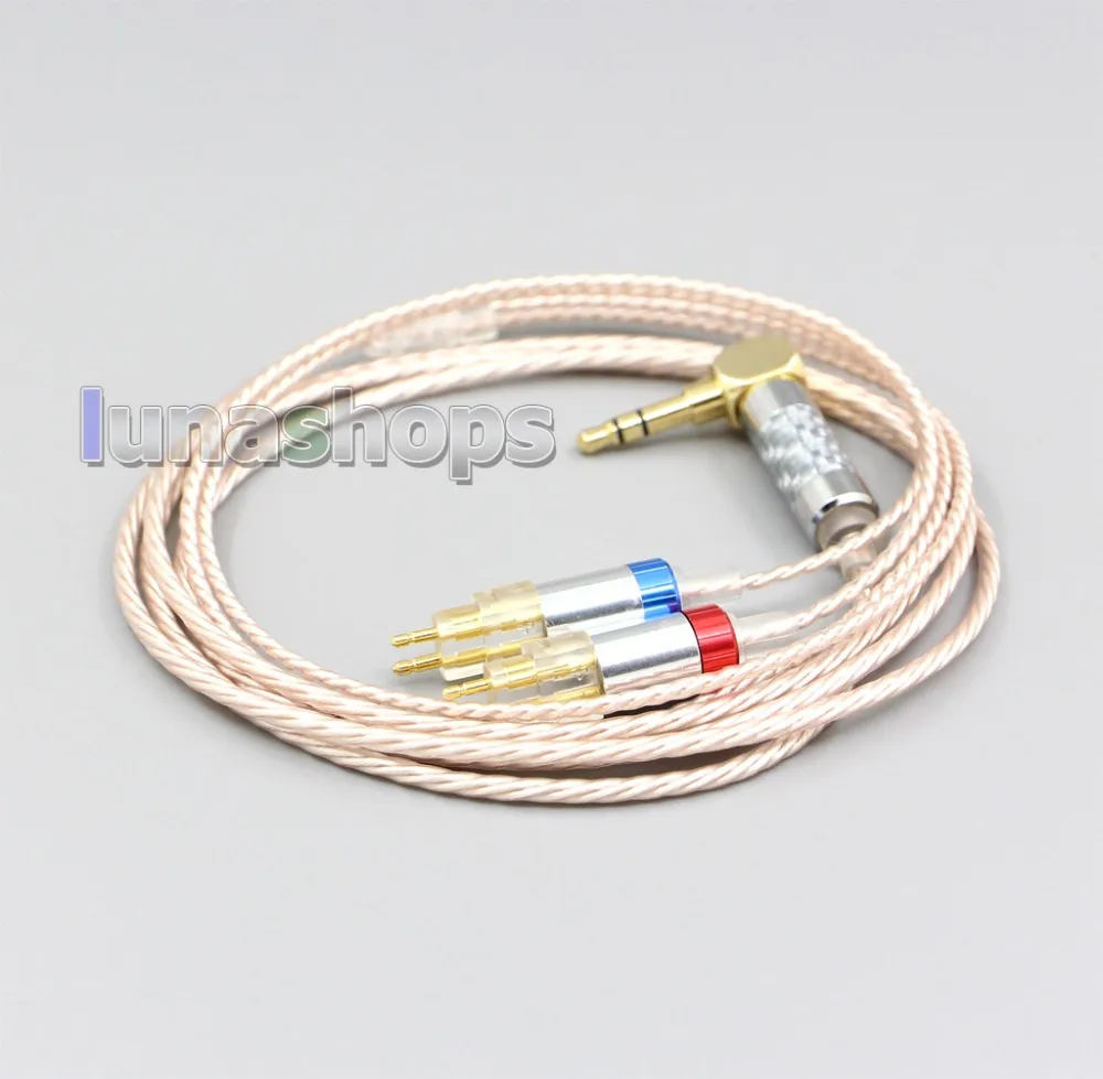 LN006375 Hi-Res посеребренный XLR 3,5 мм 2,5 мм 4,4 мм кабель для наушников для Sennheiser HD580 HD600 HD650 HDxxx HD660S