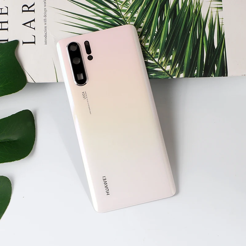 P30Pro оригинальная задняя крышка для huawei P30 Pro корпус Стекло батарея замена двери чехол+ камера стекло наклейка клей