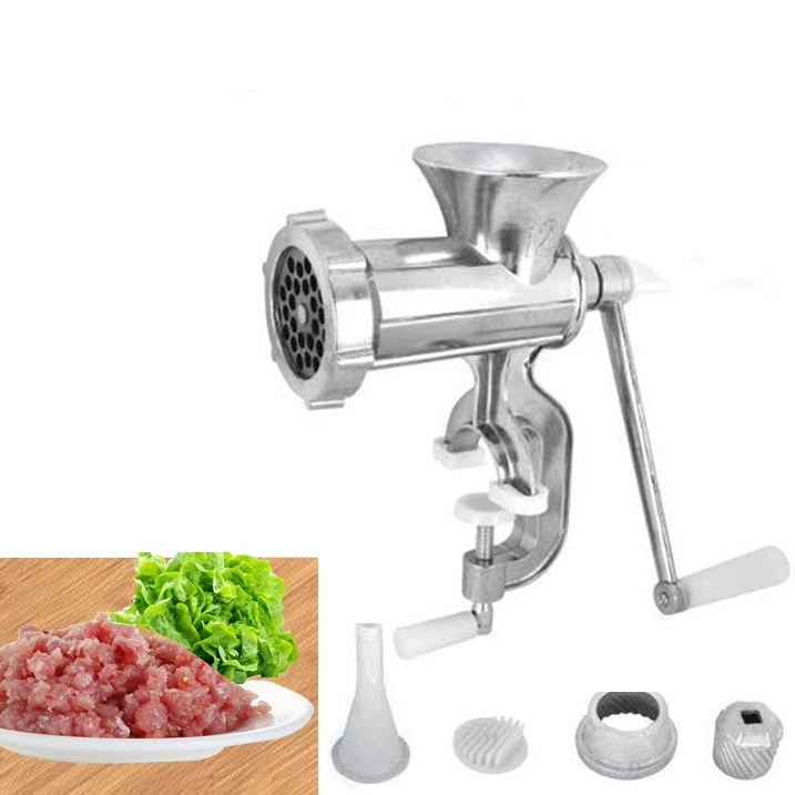 

12 type Manual Meat Grinder & Sausage Noodle Dishes Handheld Making Gadgets Mincer Pasta Maker Crank Home Kitchen Cooking Tools
