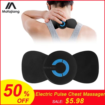 

Intelligent EMS Breast Enhancer Electric Pulse Chest Massager Frequency Vibration Bra Booster Growth Stimulator Stickers