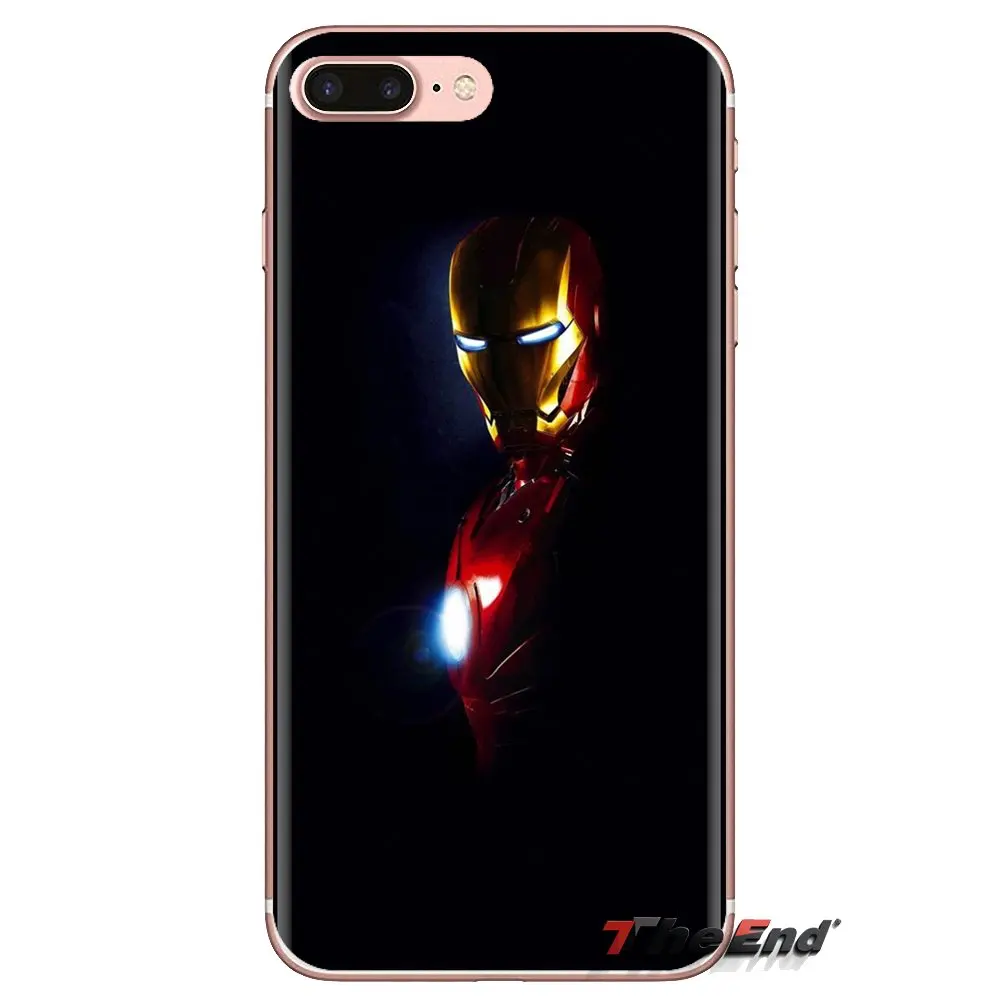 

For HTC One U11 U12 X9 M7 M8 A9 M9 M10 E9 Plus Desire 630 530 626 628 816 820 830 iron man eyes Super Heroes Silicone Shell Case