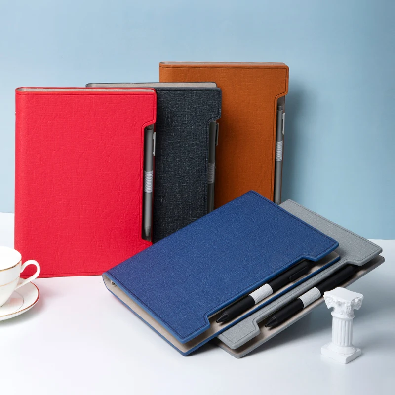 Ruize a5 Caderno de Couro Diário Anel Espiral Fichário Planejador Notepad Recarga Capa Dura Escritório Nota Livro Agenda Artigos de Papelaria Suprimentos - Imagem 3