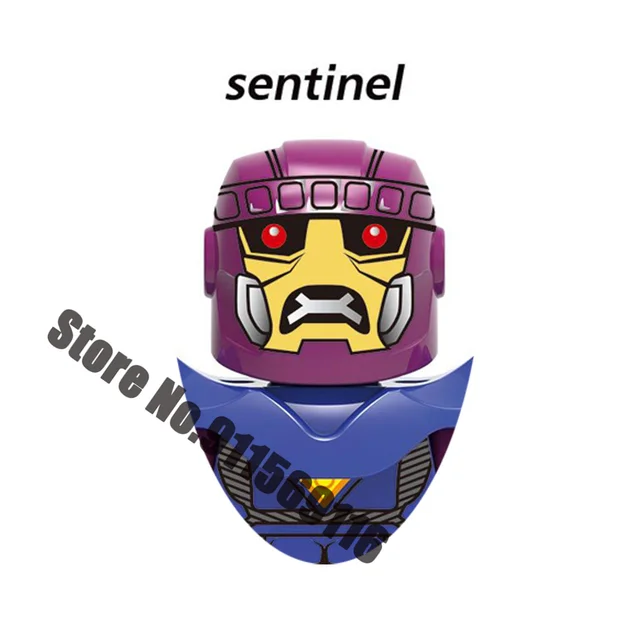 Superhero Building blocks Loki Sylvie Iron Man Spiderman Hulk Thor Captain America Venom Groot Thanos Vision Falcon Deadpool Toy A-X1425