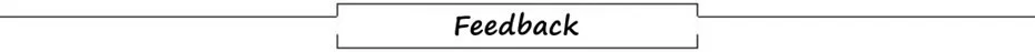 feedback