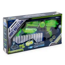 Игровой набор БЛАСТЕР &quotЗелёное оружие Z 22&quot 22 см светящиеся EVA