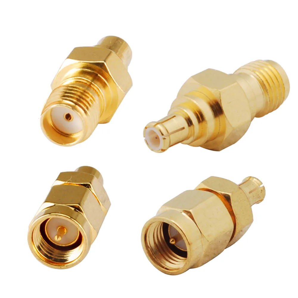 

Superbat 4pcs MCX to SMA Connector Adapter Kit for DAB/DAB+ Car Radio Aerial for Clarity CDAB7-AUTO