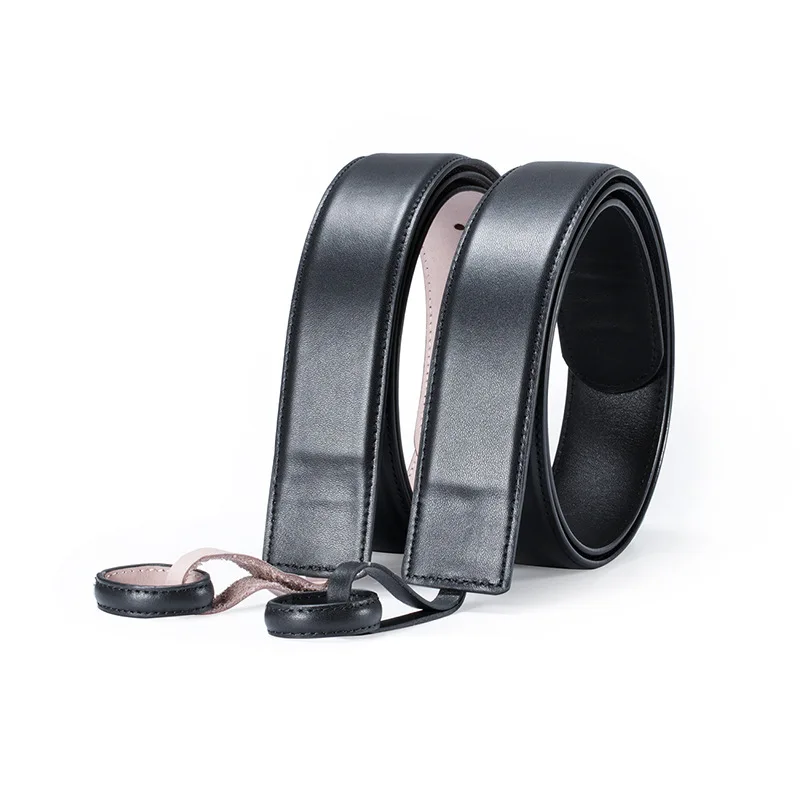 

2019 Paint round Buckle Leather Belt Men Cowhide Fashion Casual Youth Belt Difficult to Peel MEN'S Leather Belt