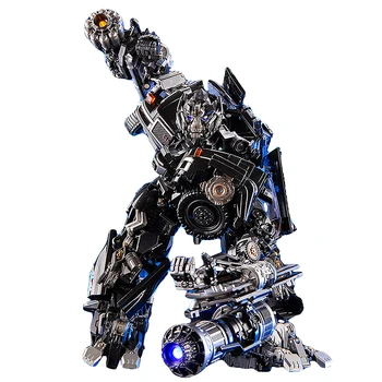 

BMB LS09 LS-09 Transformation Action Figure Ironhide Toy Movie Model Oversize 25cm ABS Alloy KO MPM06 Deformation Car Robot