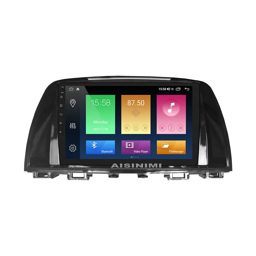 AISINIMI Android 10 автомобильный Dvd-плеер навигация для MAZDA 6 2014-2016 автомобильное радио