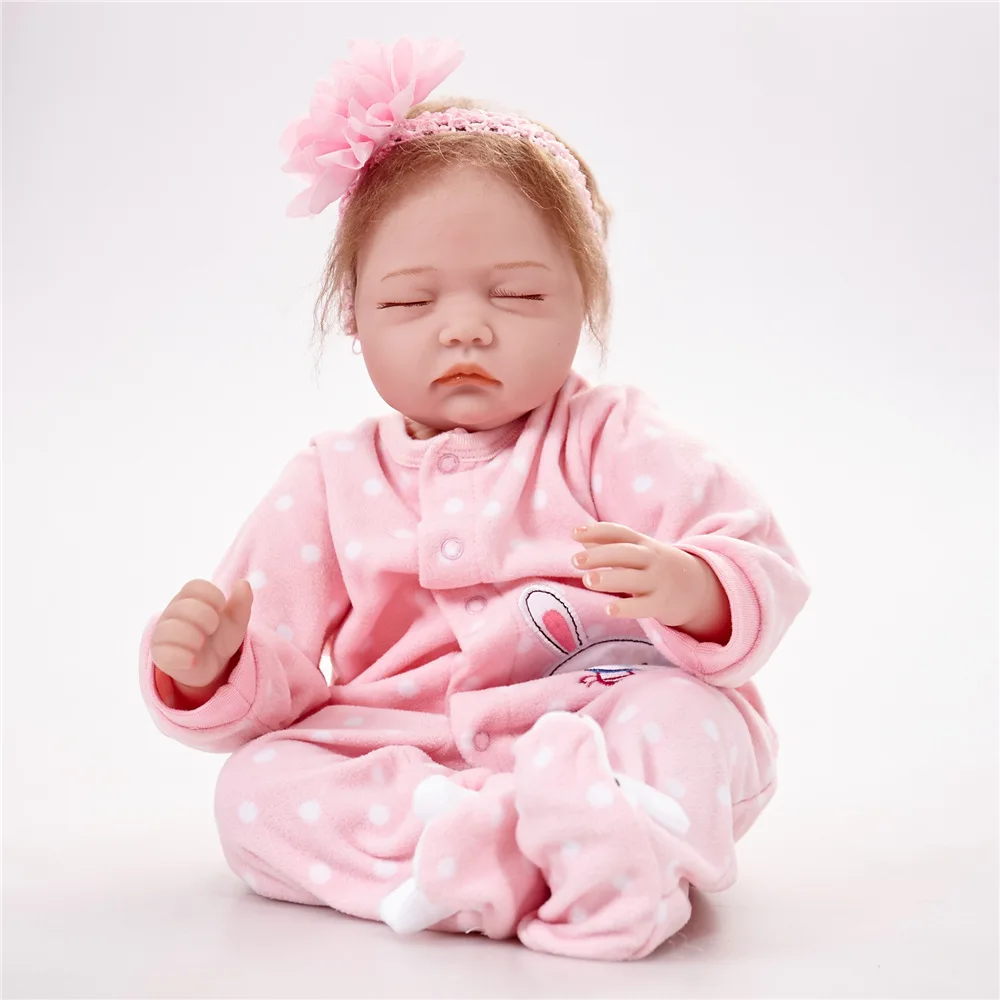 

Full Body Soft Silicone Simulation Doll, Rebirth Doll, Exquisite And Beautiful, Early Education And Learning Companion Toy