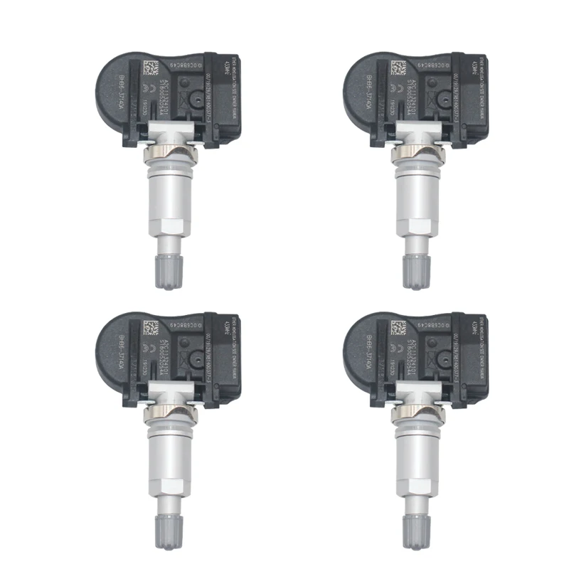 4pcs Tire Pressure Monitor Sensors 433 Mhz Bhb637140a Suitable For