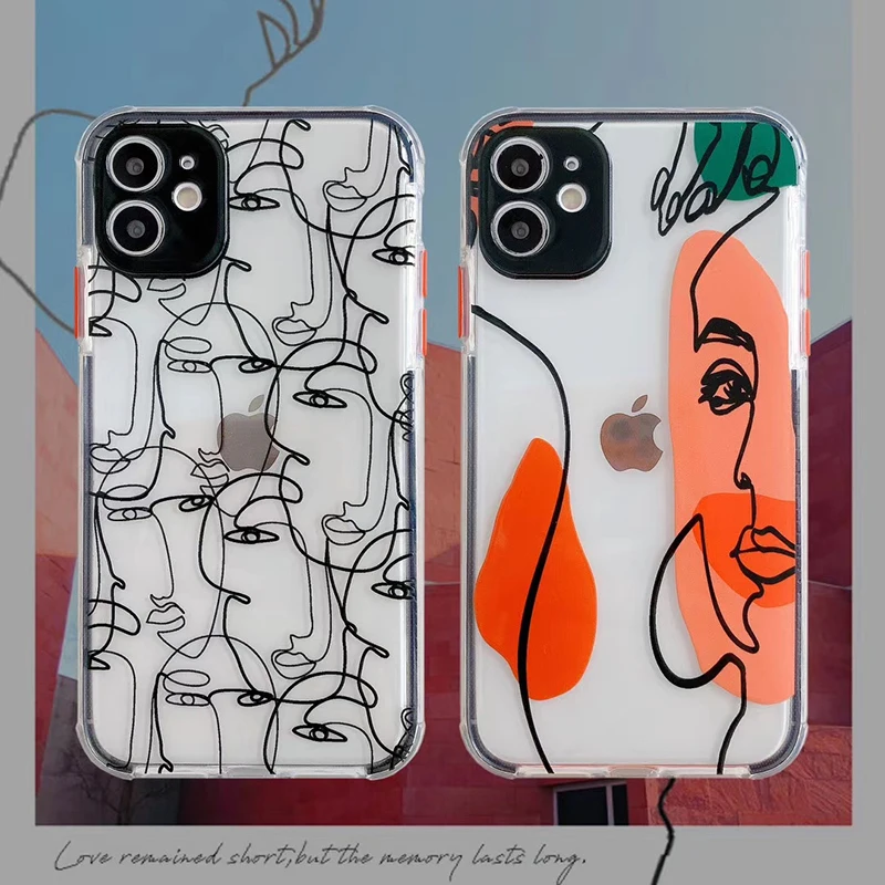 Мягкий силиконовый чехол для apple iphone 7 8 Plus X XS XR MAX 11 Pro SE 12 | Мобильные телефоны и