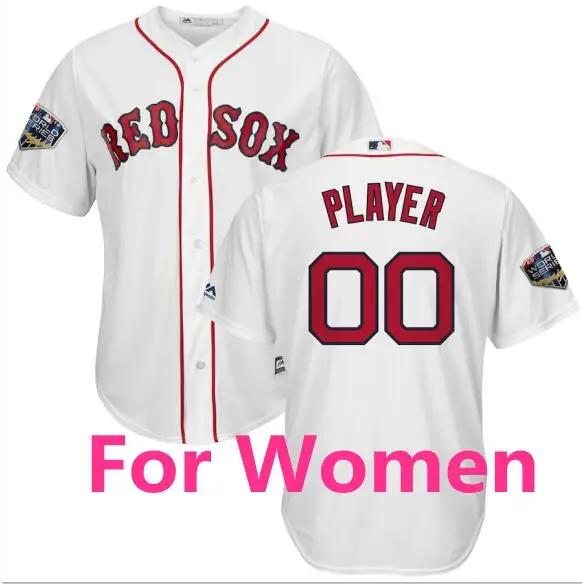 Мужские Boston Давид Ортис Mookie Betts индивидуальные личности любое имя номер wo мужчины девушки молодежи Дети Джерси мир - Цвет: For women