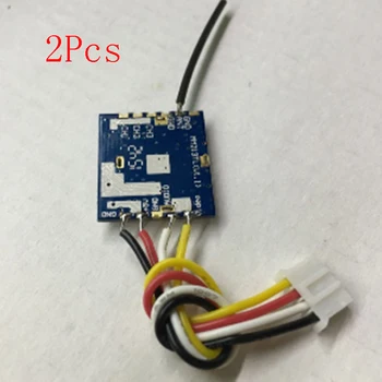 

2Pcs 5.8G Wireless Image Transmission FPV Aerial Photography 500MW Audio and Video Transmitting Module Analog Signal