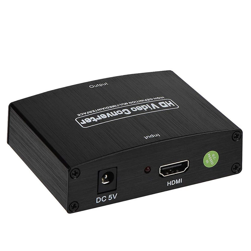 1080P HDMI к 5RCA RGB 4K компонентный YPbPr видео и R/L аудио адаптер конвертер HD tv