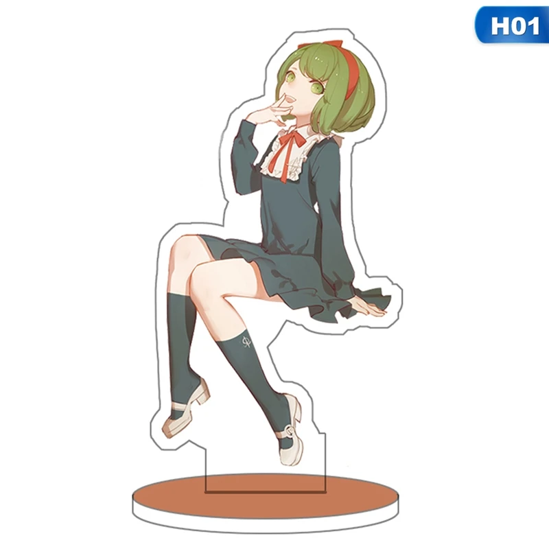 

Anime Danganronpa Cartoon Figures Acrylic Standing Figure Model Desk Decoration Model Plate Holder