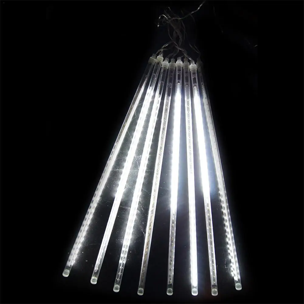 

8PCS 50CM High Quality LED Meteor Shower Rain Lights Waterproof Hollow Decor Lamp Falling String Lights