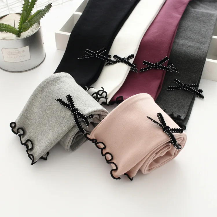 Autumn New Style Korean-style Girls Rainbow My Little Leggings