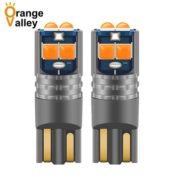 

2PCS Car T10 LED 501 Canbus W5W 6 10 SMD 3030 LED 168 194 Auto Interior Light plate Dome Reading Lamp Clearance Light DC 12V