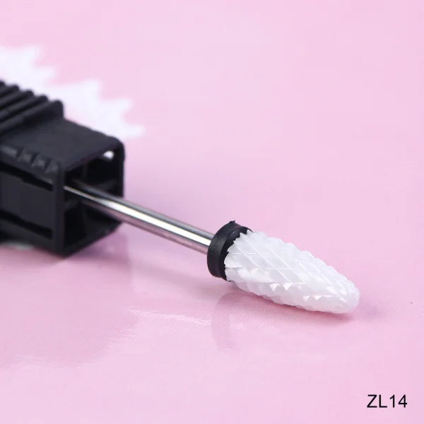 25 типов фреза для маникюра алмаз керамика Карбид электрический сверло для ногтей машина аксессуары для педикюра инструмент LAZL01-25 - Цвет: ZL14