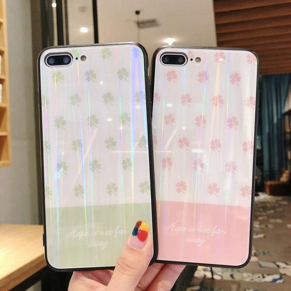 

The new laser case is shockproof fall proof and comfortable for iPhone11 X XR 8plus 8 7plus 7 case