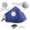 Anti-pollution PM2.5 Dust Masks Washable and Reusable Pluggable Gasket Cotton Unisex Travel PPE Masks Comfortable and Breathable 3