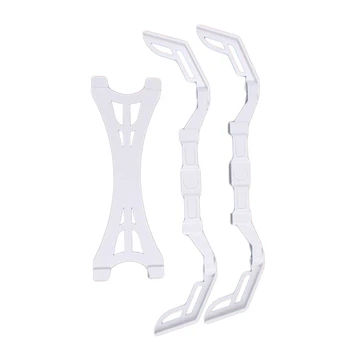 

2 In 1 Kit Landing Gear Stabilizers Skid Height Extender & Gimbal PTZ Camera Protection Board(White)