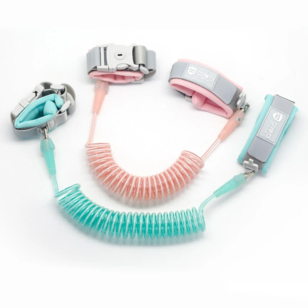 Toddler Baby Kids Safety Harness Hand Anti-lost Walking Wrist Link Leash