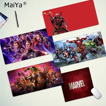 

Maiya New Designs Marvel superhero Customized laptop Gaming mouse pad Rubber PC Computer Gaming mousepad