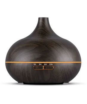 

300ml Air Humidifier Aromatherapy Cool Mist Essential Oil Diffuser,LEDS Waterless Auto Shut-off for Office Home Living Bedroom
