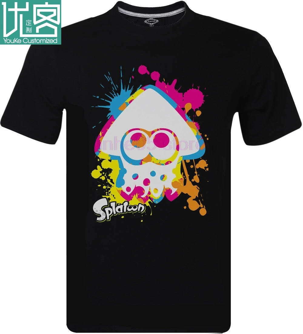 Чернильная Splat Splatoon кальмар переключатель игра splotoon Логотип Мужская