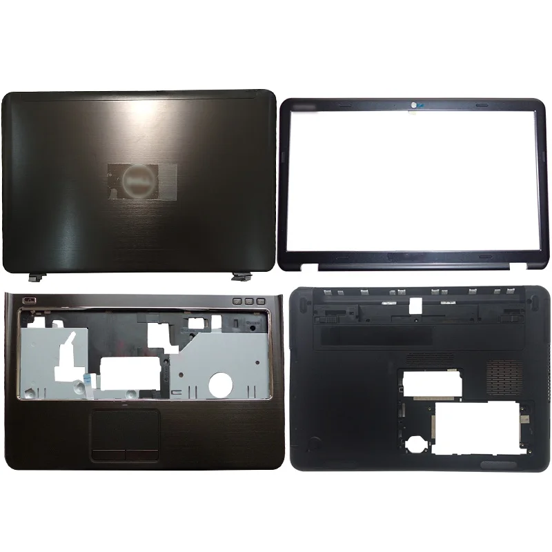 New For Dell Inspiron 14z N411z Laptop Lcd Back Cover Front Bezel Hinges Palmrest Bottom Case 091m1w 0rdtmy 0jg0wf Laptop Bags Cases Aliexpress
