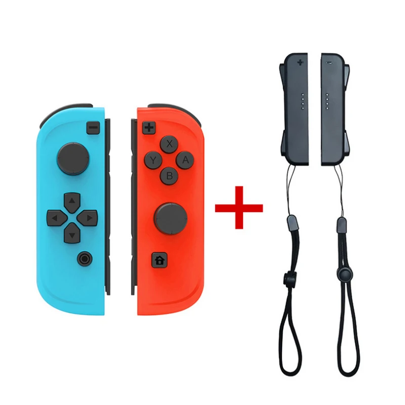 DOBE blue and red Joycon беспроводной контроллер для переключателя NAND с вибрацией и сенсорными функциями левый и правый геймпады контроллер - Цвет: DOBE blue and red