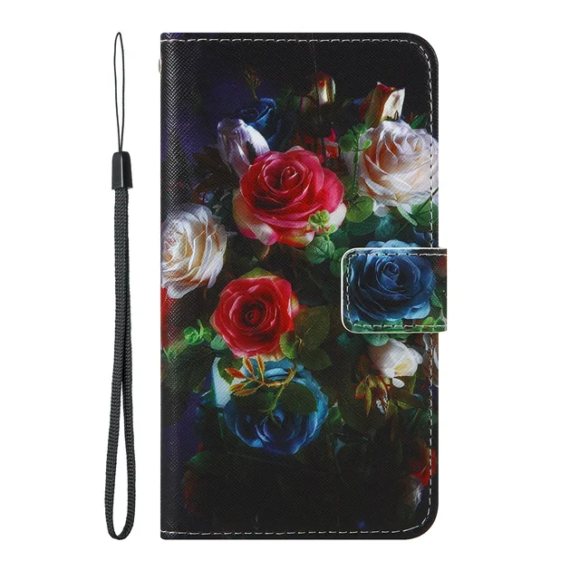 For Samsung Galaxy V Grand Prime Note 4 Edge Grand 2 Alpha S5 mini Duos Avant Star 2 Plus Painted flip cover slot phone Case 11
