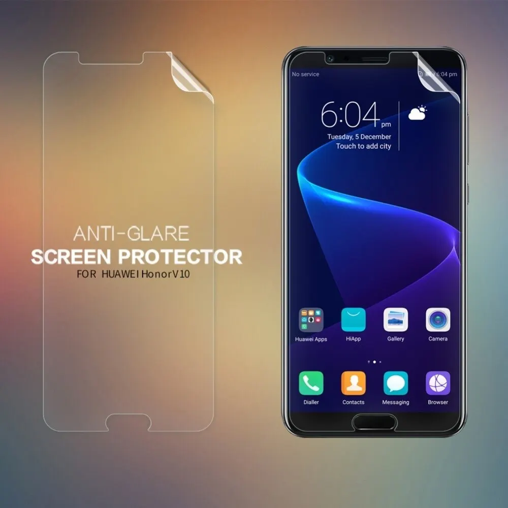 NILLKIN Защитное стекло/плёнка (переднее) для Huawei Honor V10/View 10 матовое | Мобильные