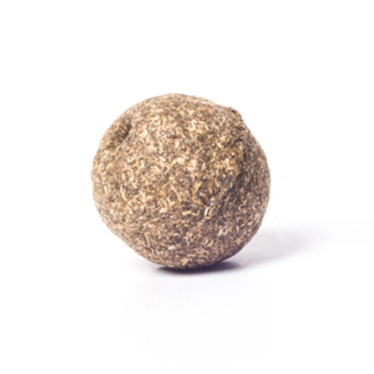 Popular Game Ball Cat Toy Coated With Herbal Cat Natural Mint Toy For Pet Kitten Pure Natural Wild Catnip Toys 3.2 cm