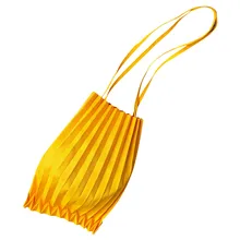 Женская сумка карамельного цвета со складками Повседневная Холст сумка большая емкость сумки на плечо Boodschappentas Opvouwbaar Shopper