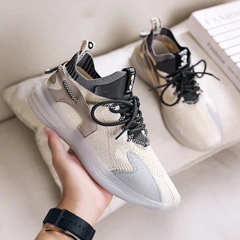 

Spring and Autumn Mesh Sports Trendy Shoes New Style Ins Men's Shoes Korean-Style Casual Runs Shoes for Students zapatos hombre