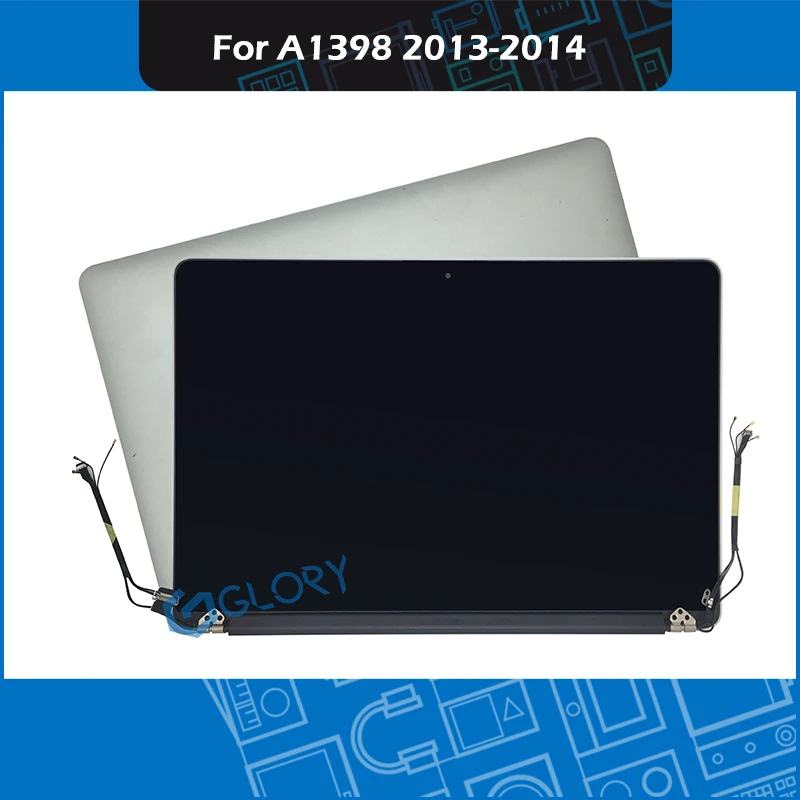 Ноутбук A1398 полная сборка ЖК-экрана 661-8310 для Macbook Pro Retina 15 дюймов Замена дисплея в