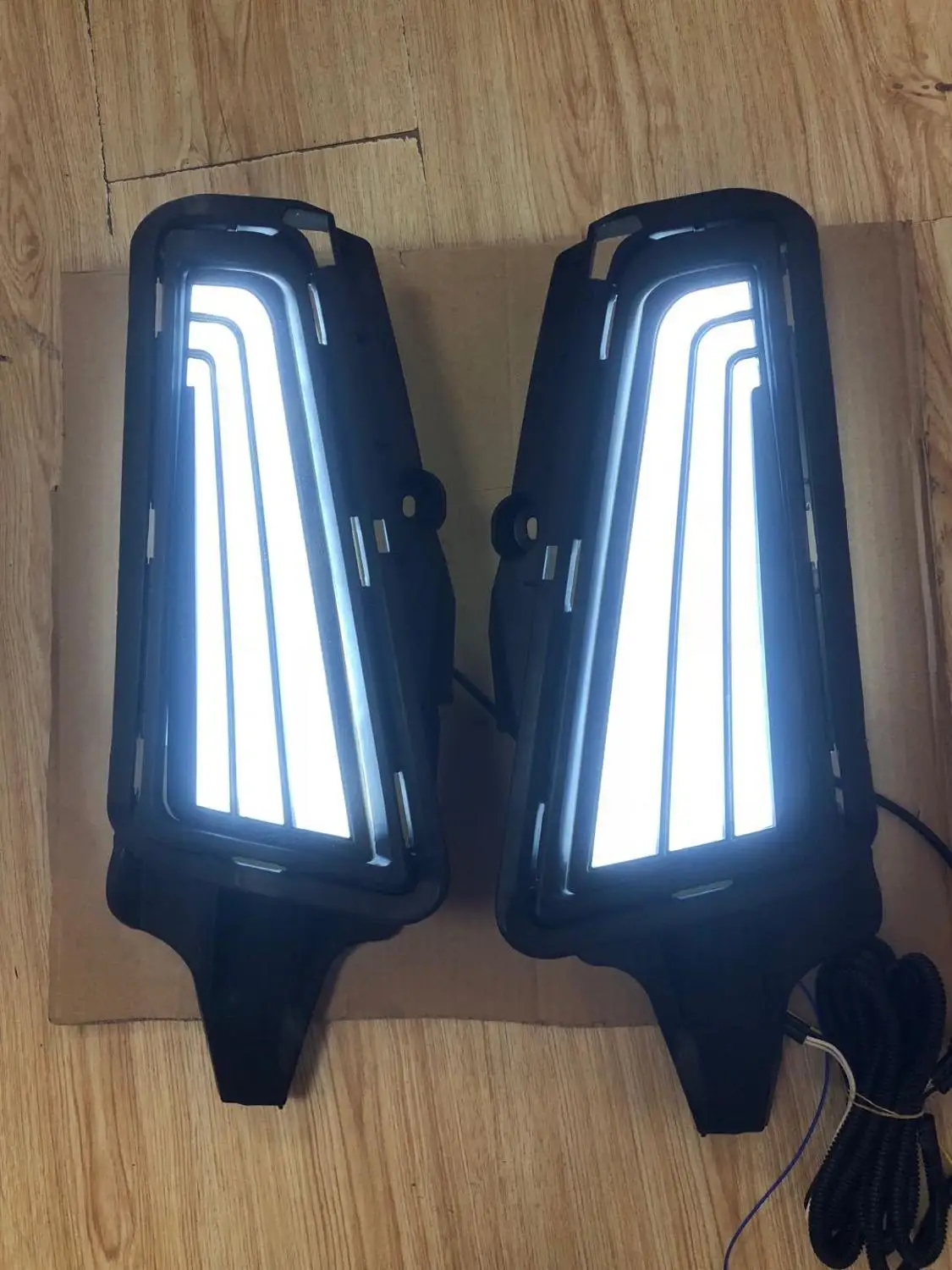 JanDeNing 2 шт. Белый светодиодный дневные ходовые огни вождения DRL Для T oyota Hiace Commuter GL H300