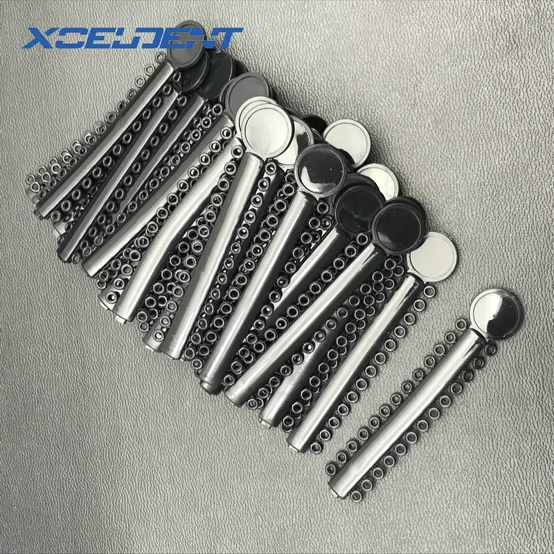40pcs/pack Dental Orthodontic Ligature Elastomeric Ties Elastic Rubber Bands Health Teeth Tools |