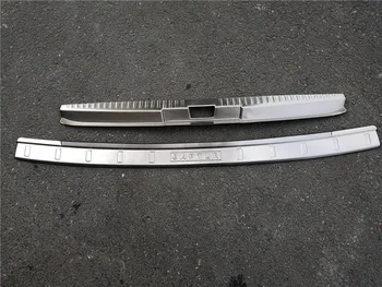 

Car-Styling for Renault Captur 2015-2018 Car accessories Stainless Steel Rear Bumper Protector Sill Trunk Tread Plate Trim rear