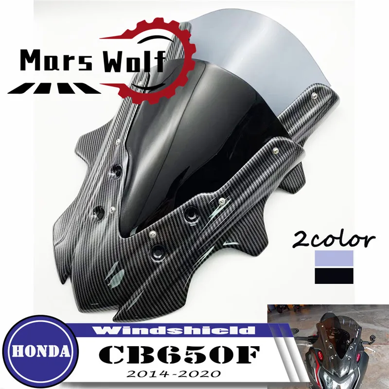 

For HONDA CBR650F 2014 2015 2016 2017 CBR-650F 2014-2018 CBR 650 F Motorcycle Viser VIsor WindScreen Windshield Wind Deflector